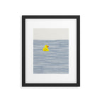Yellow rubber ducky Framed Art Print Gallery Image 4