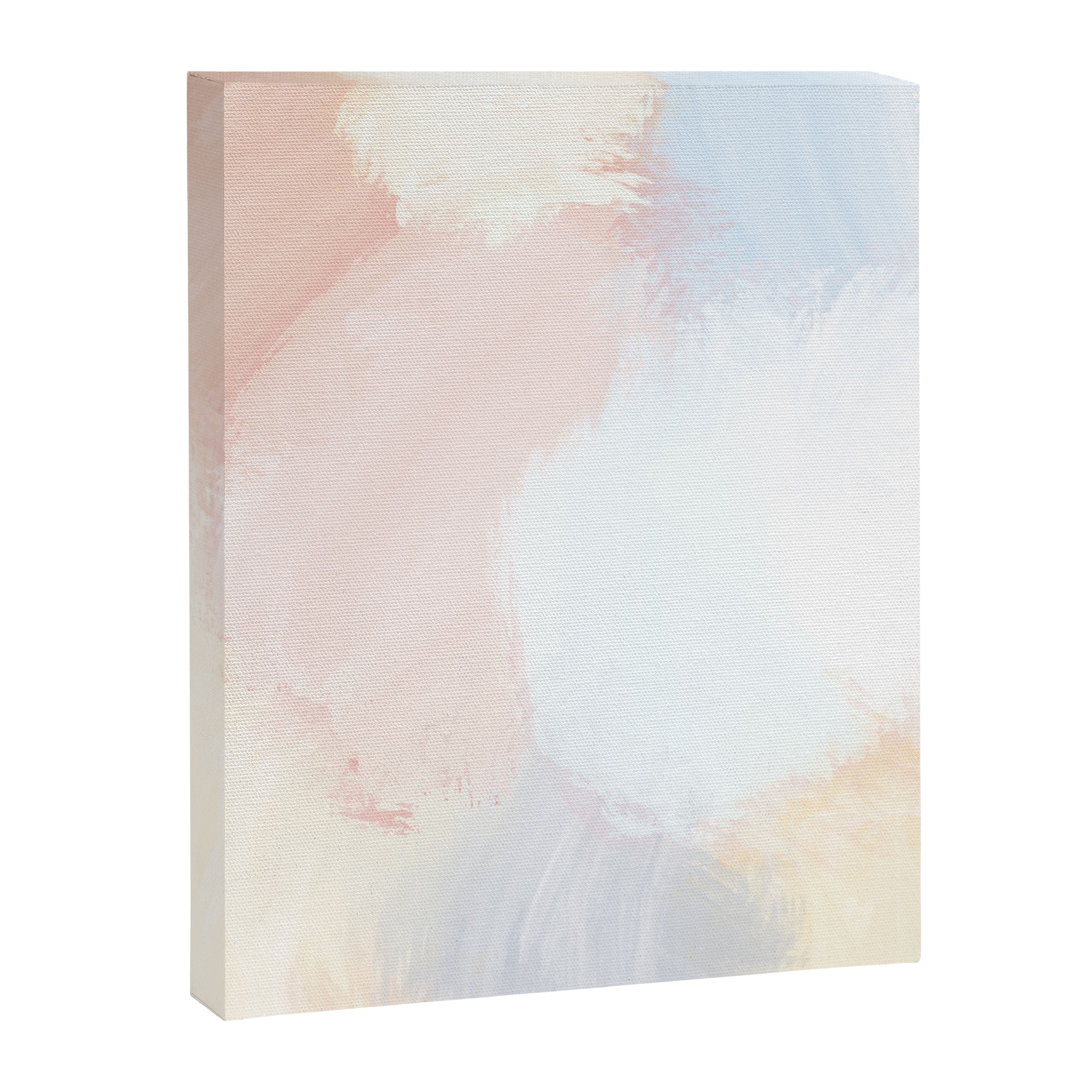 Abstract Pastel Painting Canvas Print Gallery Image 6