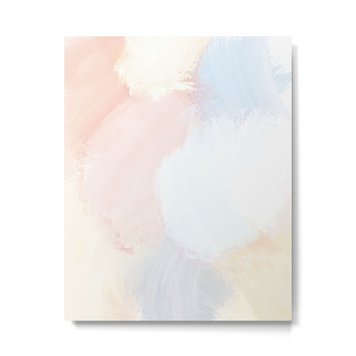 Abstract Pastel Painting Metal Print Gallery Image 1