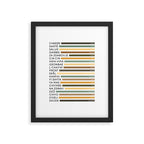 Cheers In Different Languages (Retro) Framed Art Print Gallery Image 5
