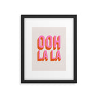 Ooh La La (Pink) Framed Art Print Gallery Image 5