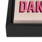 This Kitchen Is For Dancing (Pink) Framed Canvas Print Gallery Image 3