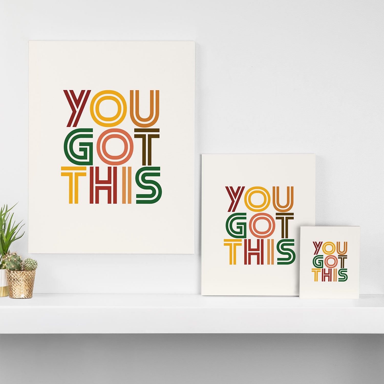 You Got This Canvas Print Gallery Image 3