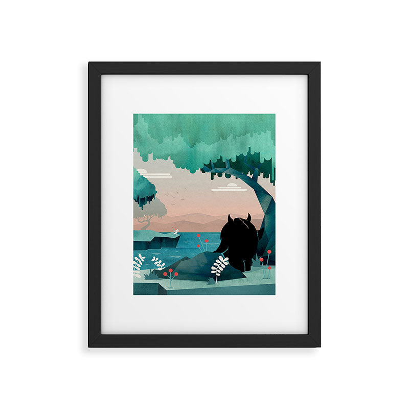 A Quiet Journey Framed Art Print Gallery Image 6
