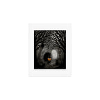 A Quiet Spooky Spot (Book Reading Monster) Art Print Gallery Image 1