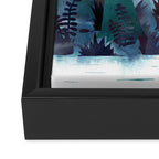 A Quiet Spot Framed Canvas Print Gallery Image 3
