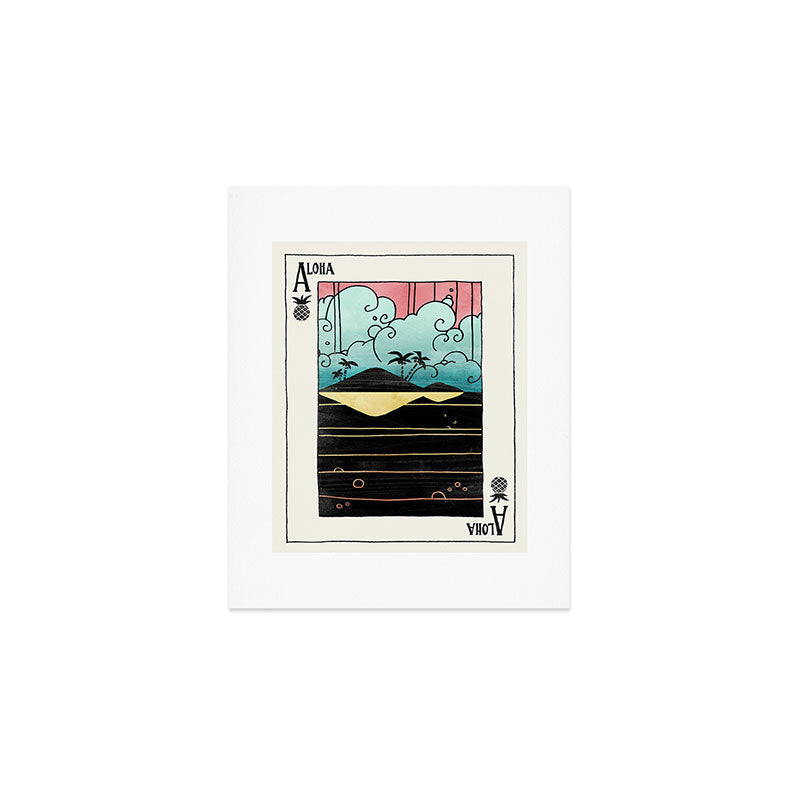 Ace of Aloha Art Print Gallery Image 1