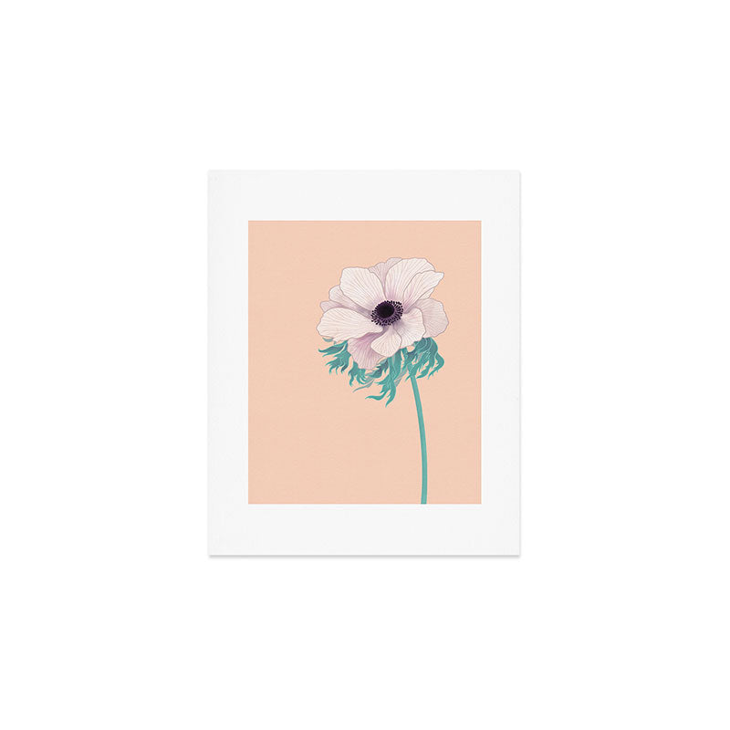 Anemone Flower Art Print Gallery Image 1
