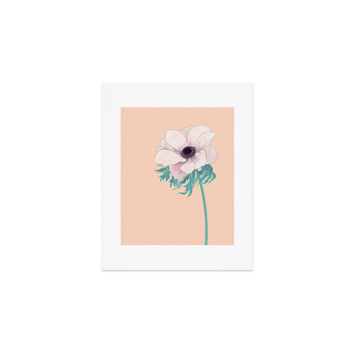 Anemone Flower Art Print Gallery Image 1