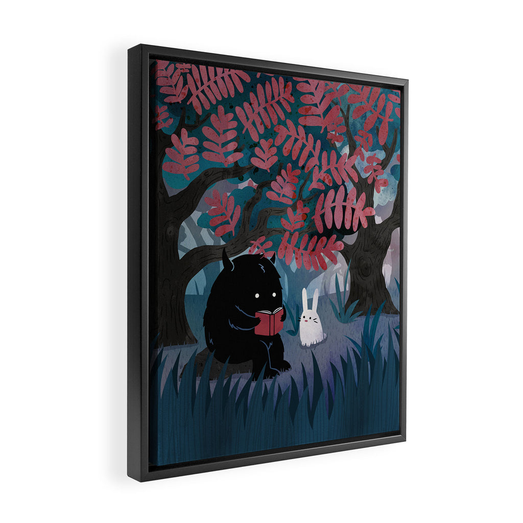 Another Quiet Spot Framed Canvas Print Gallery Image 2