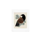 Bird & Berries Art Print Gallery Image 1