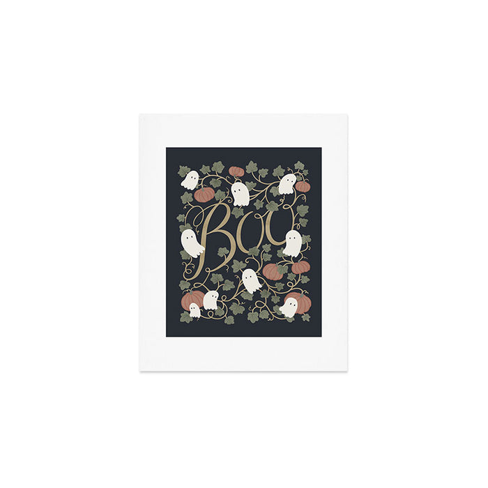 Boo! (Ghosts in the Pumpkin Patch) Art Print Gallery Image 1