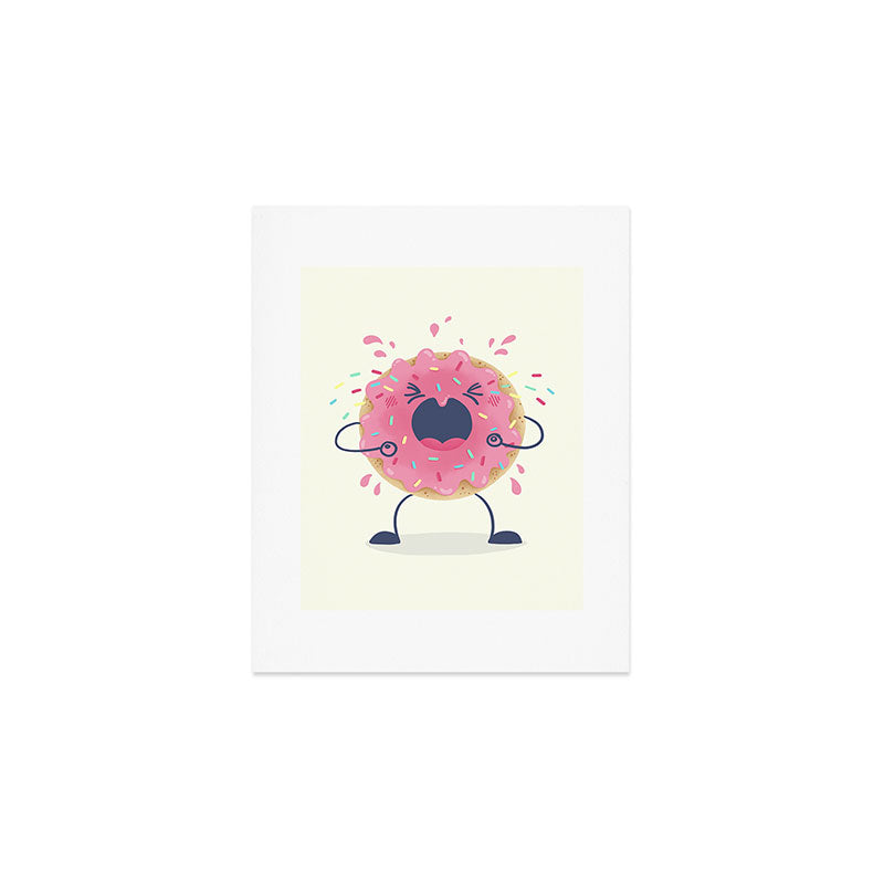 Donut Tantrum Art Print Gallery Image 1