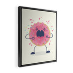 Donut Tantrum Framed Canvas Print Gallery Image 2