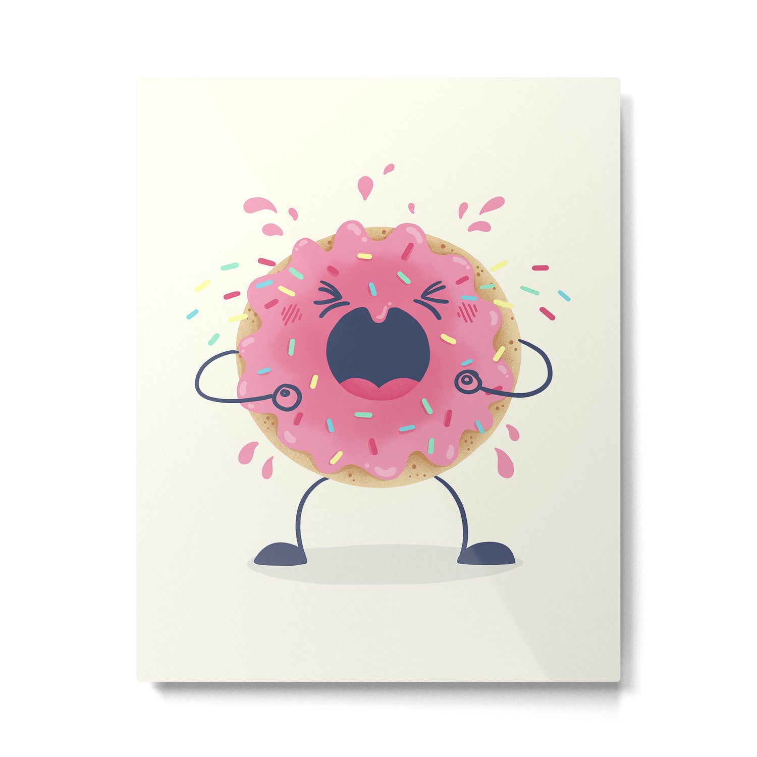 Donut Tantrum Metal Print Gallery Image 4