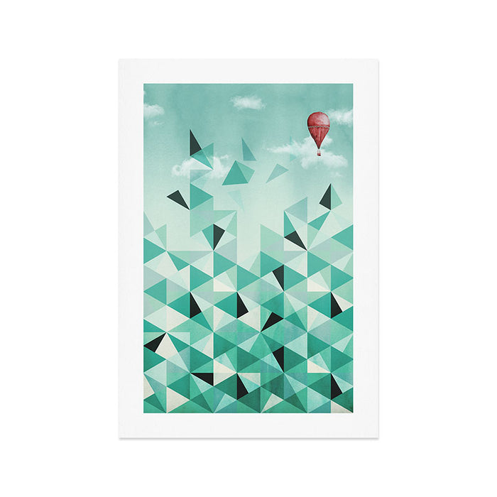 Emerald City (Blue Sky Version) Art Print Gallery Image 1