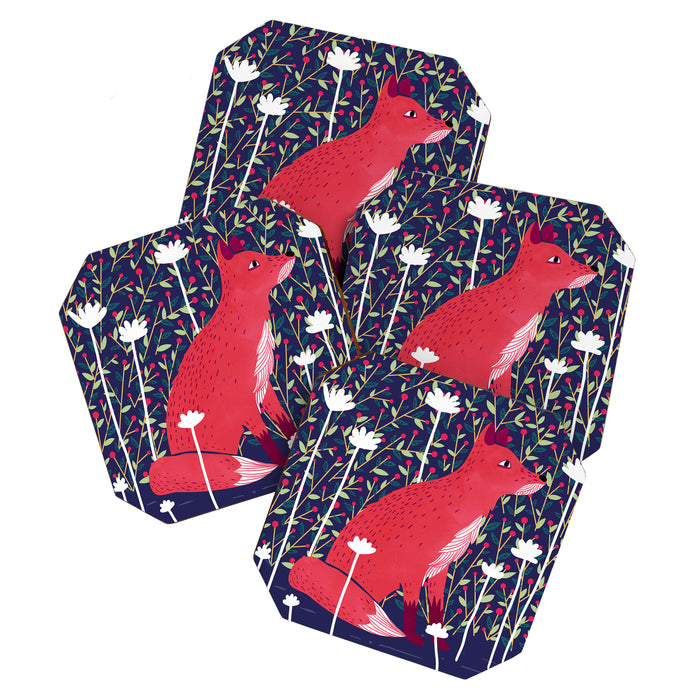 Fox in the Garden Coaster Gallery Image 1