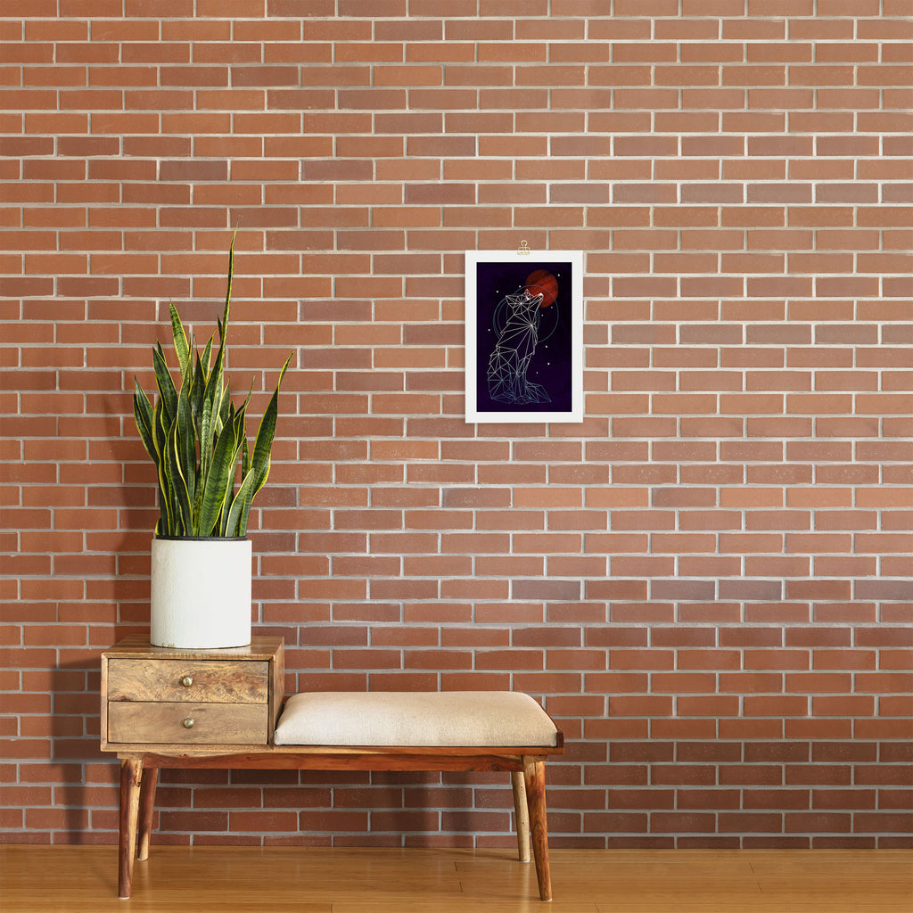 Fox in the Stars Art Print Gallery Image 2