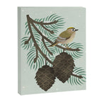 Goldcrest in the Winter Pines Canvas Print Gallery Image 6