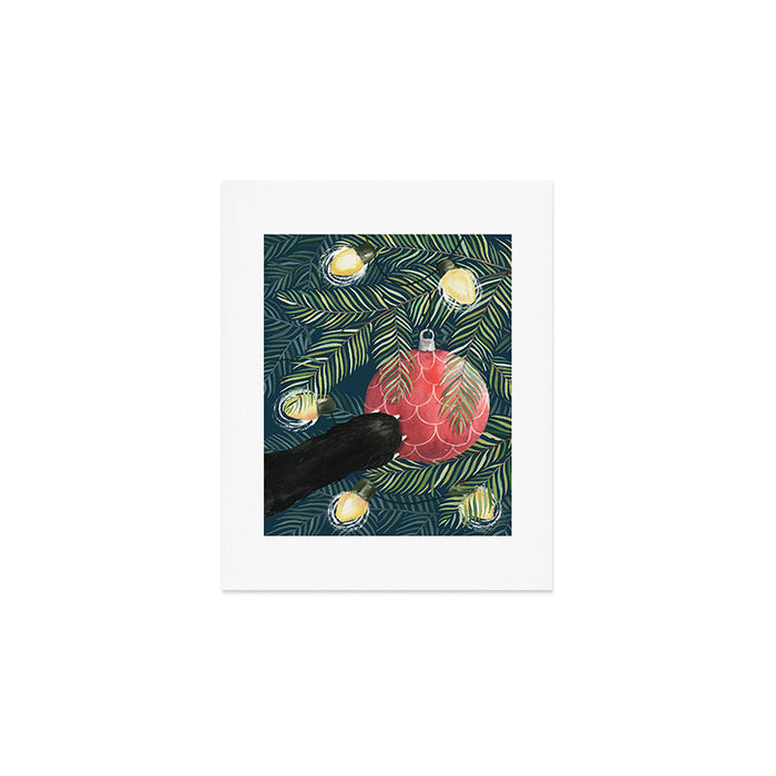 Here Comes Santa Claws Art Print Gallery Image 1