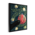 Here Comes Santa Claws Framed Canvas Print Gallery Image 2