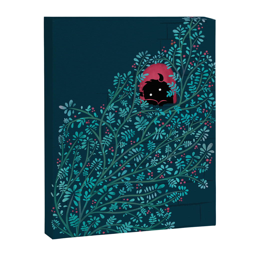 Introvert (Monster in the Window) Canvas Print Gallery Image 3