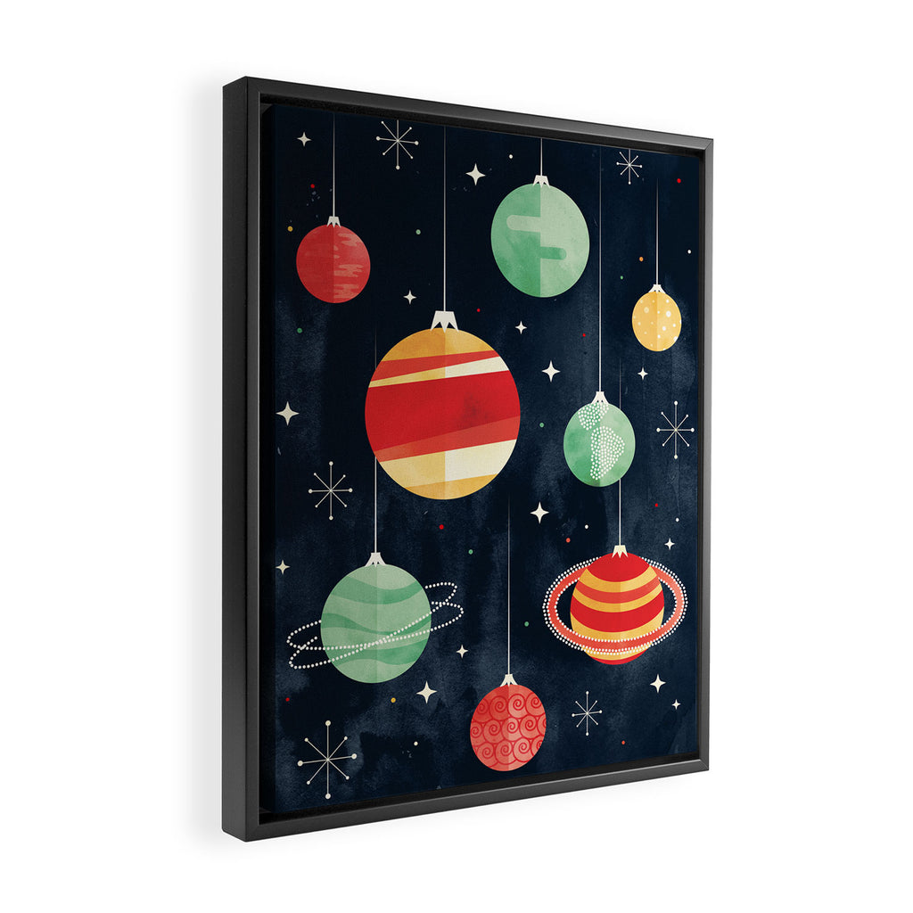 Joy to the Universe Framed Canvas Print Gallery Image 2