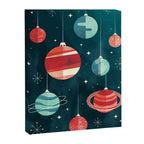 Joy to the Universe (in Teal) Canvas Print Gallery Image 6