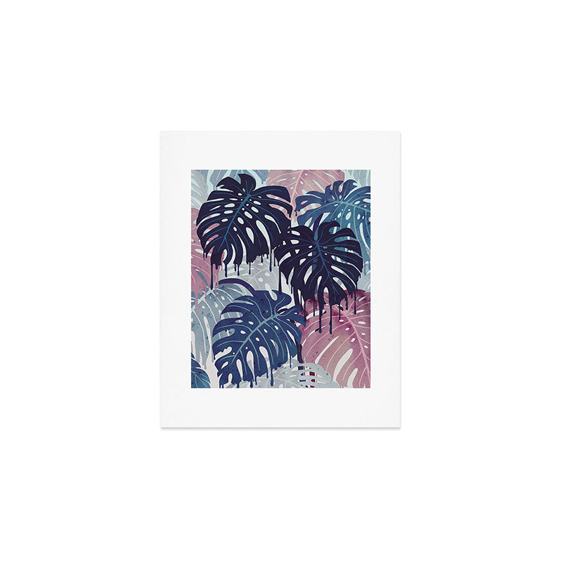 Monstera Melt Art Print Gallery Image 1