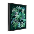 Monstera Monsters Framed Canvas Print Gallery Image 2