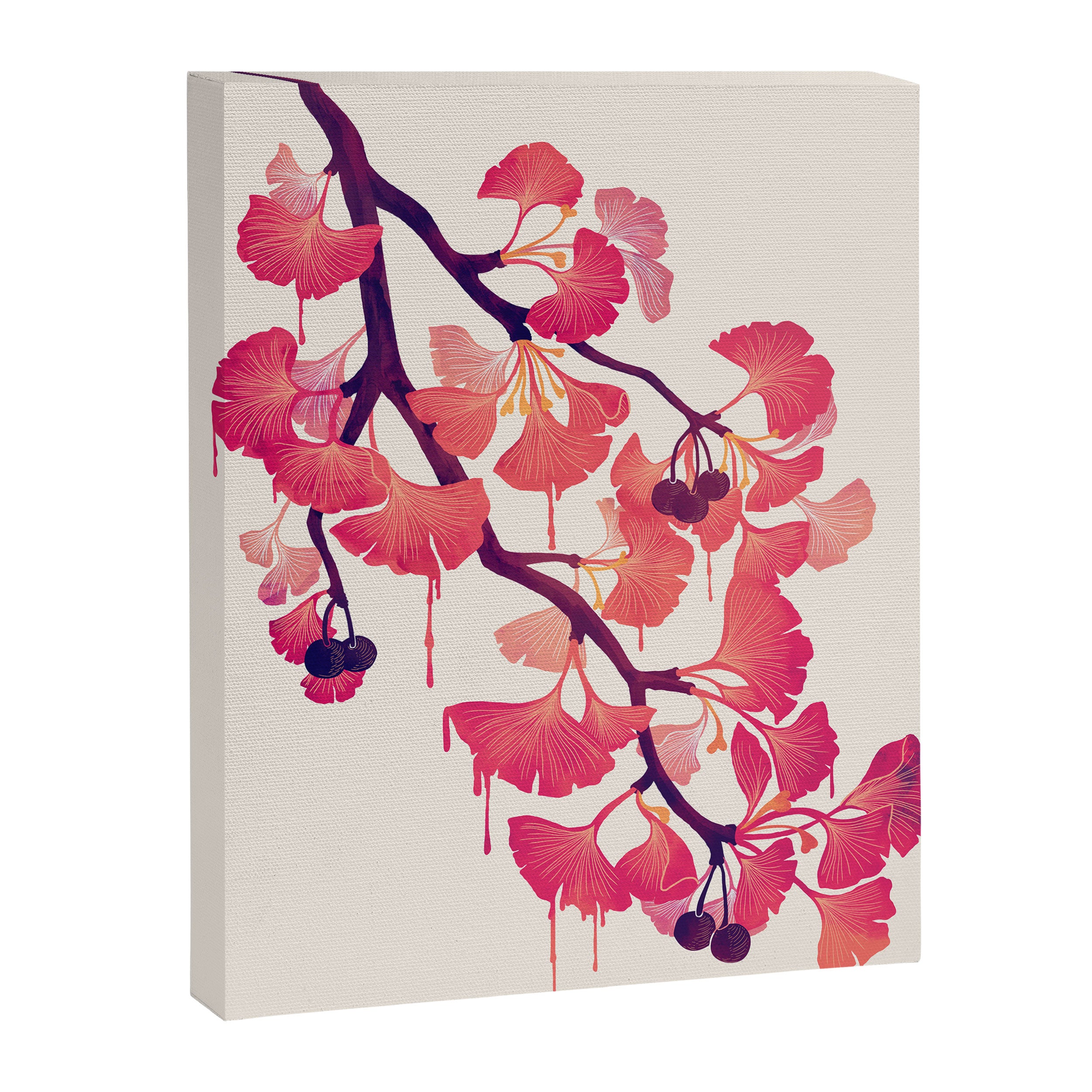 O Ginkgo Canvas Print Gallery Image 6