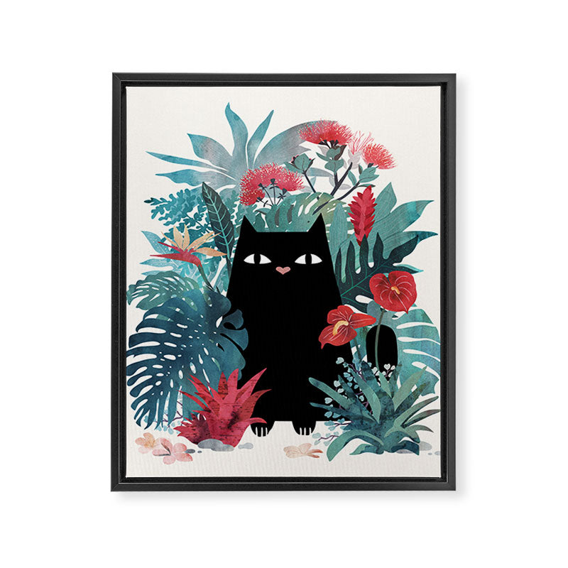 Popoki Framed Canvas Print Gallery Image 8