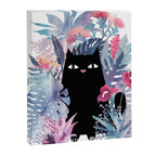 Popoki (Pastel) Canvas Print Gallery Image 6