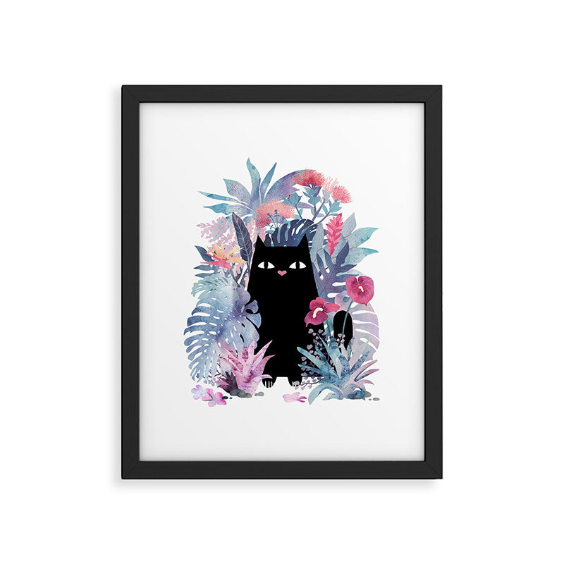 Popoki (Pastel) Framed Art Print Gallery Image 5