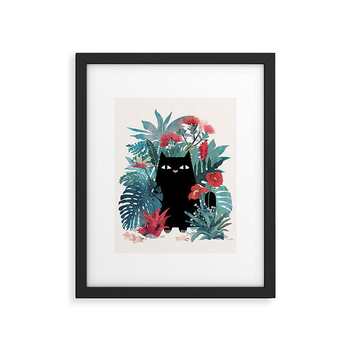 Popoki Framed Art Print Gallery Image 1
