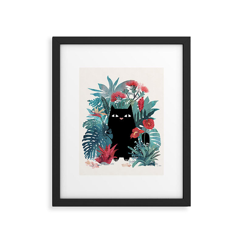 Popoki Framed Art Print Gallery Image 6