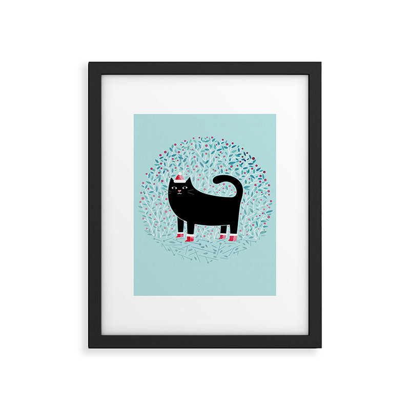 Santa Paws Framed Art Print Gallery Image 5