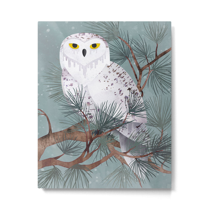 Snowy Metal Print Gallery Image 1
