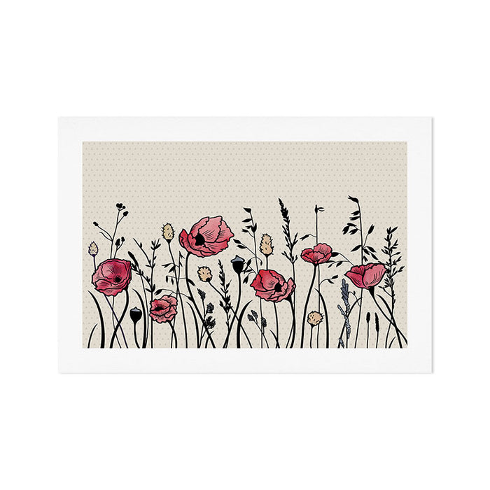 Summer Field (neutral remix) Art Print Gallery Image 1
