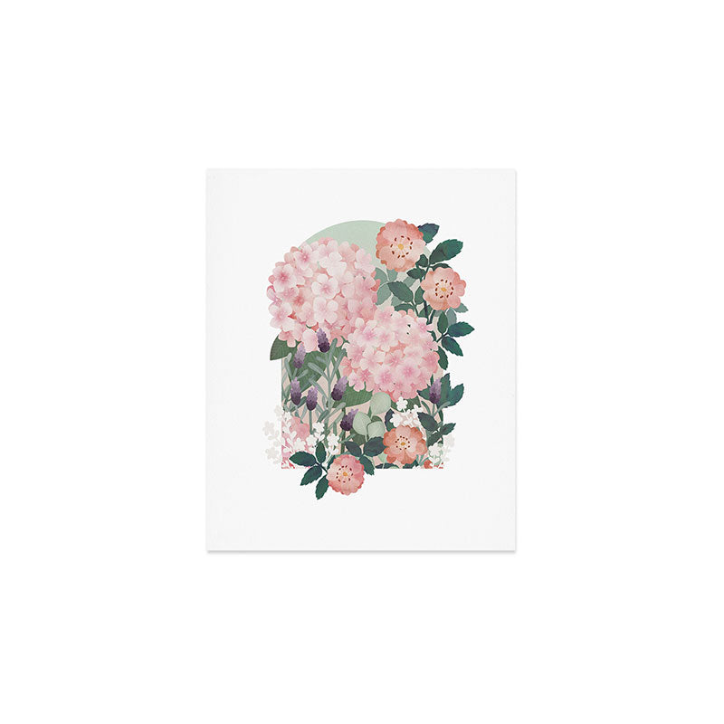 Summer Garden Window Art Print Gallery Image 1