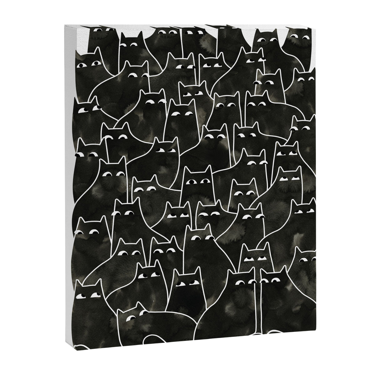 Suspicious Cats Canvas Print Gallery Image 8