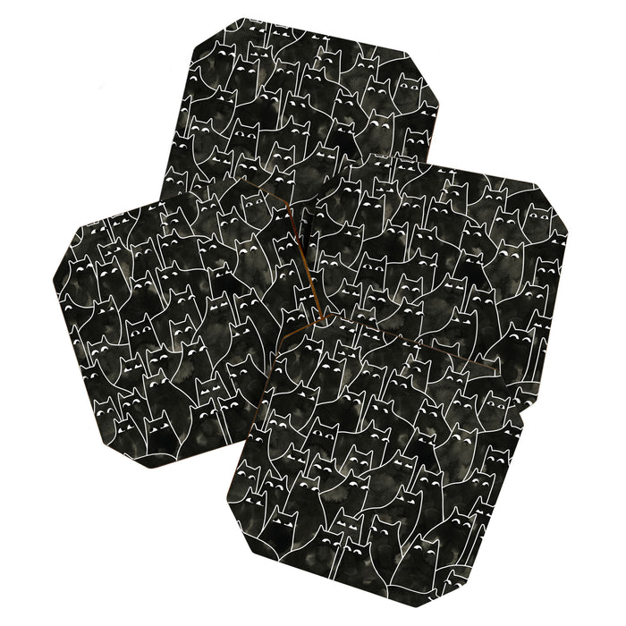 Suspicious Cats Coaster Gallery Image 1