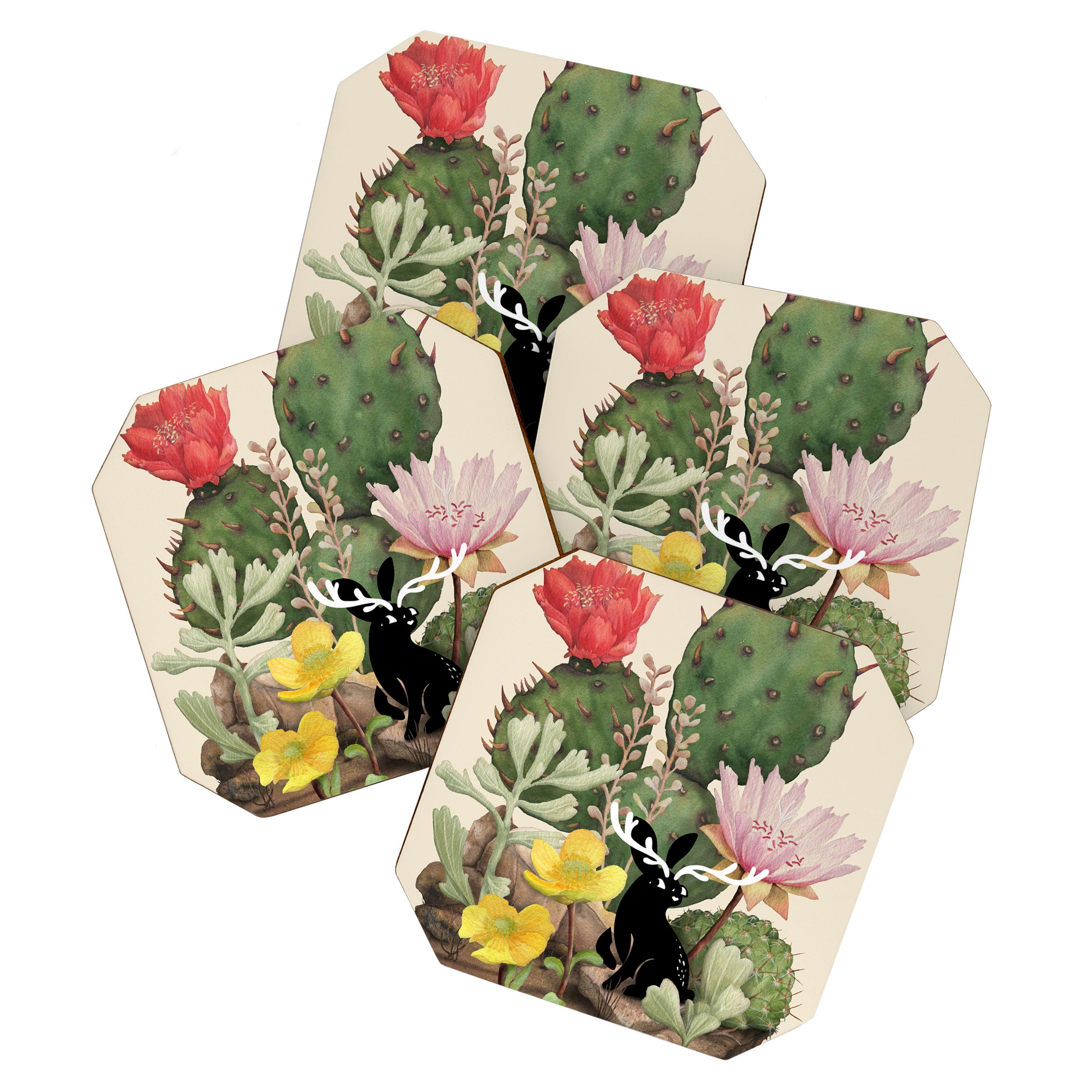 Tiny Jackalope Coaster Gallery Image 1