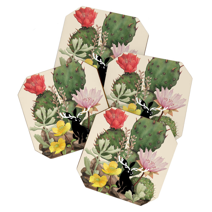 Tiny Jackalope Coaster Gallery Image 1