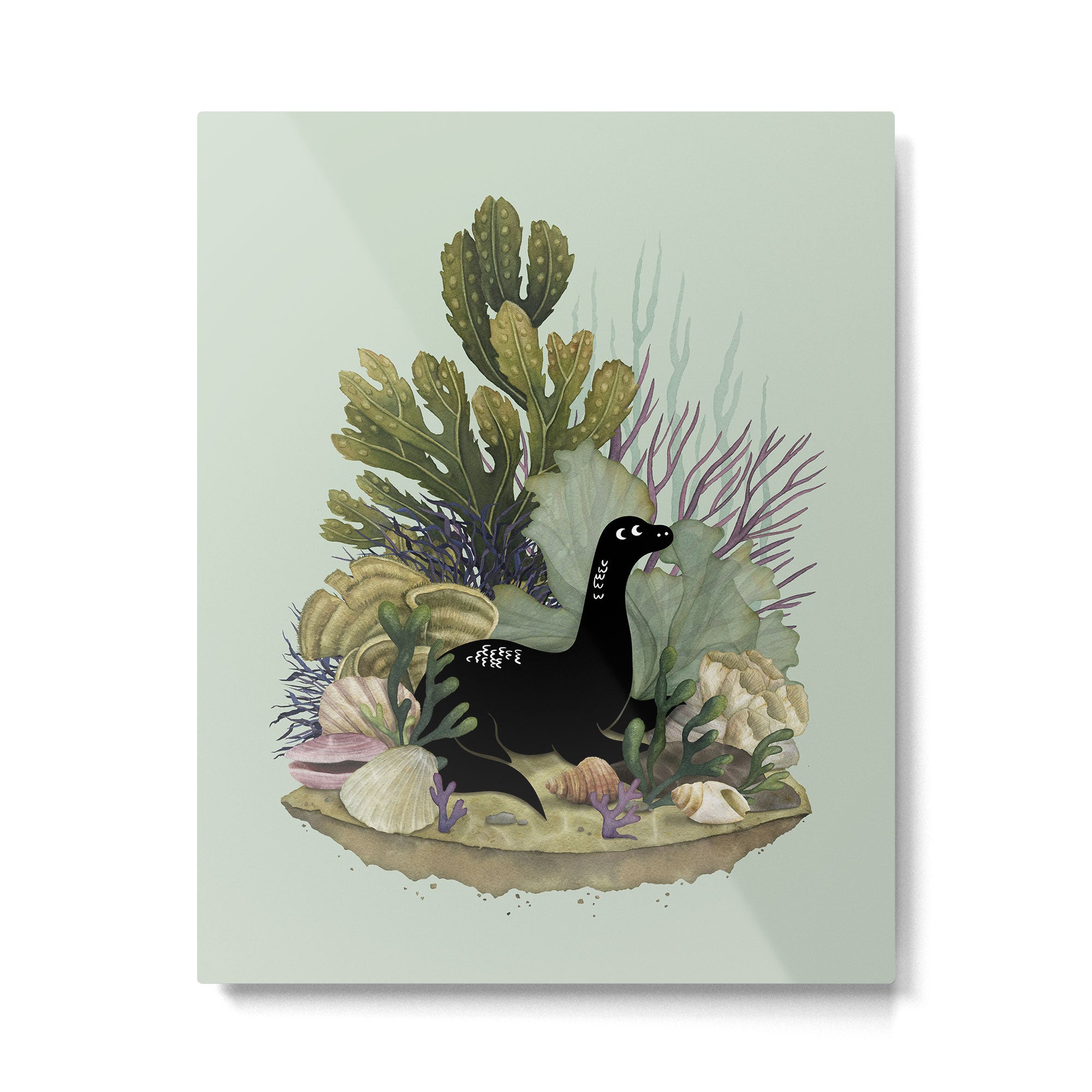 Tiny Nessie Metal Print Gallery Image 4