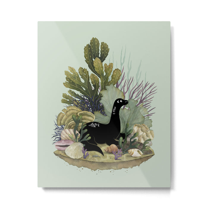 Tiny Nessie Metal Print Gallery Image 1