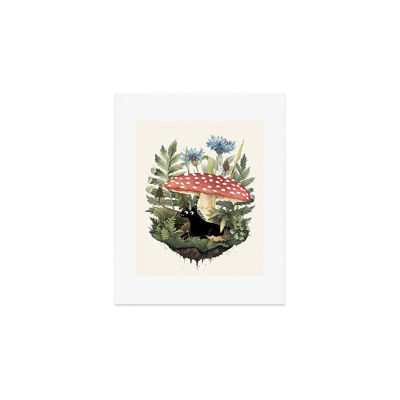 Tiny Unicorn Art Print Gallery Image 1