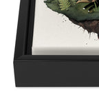 Tiny Unicorn Framed Canvas Print Gallery Image 3