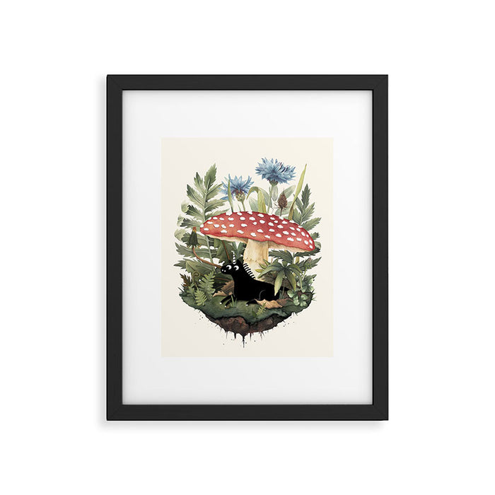 Tiny Unicorn Framed Art Print Gallery Image 1