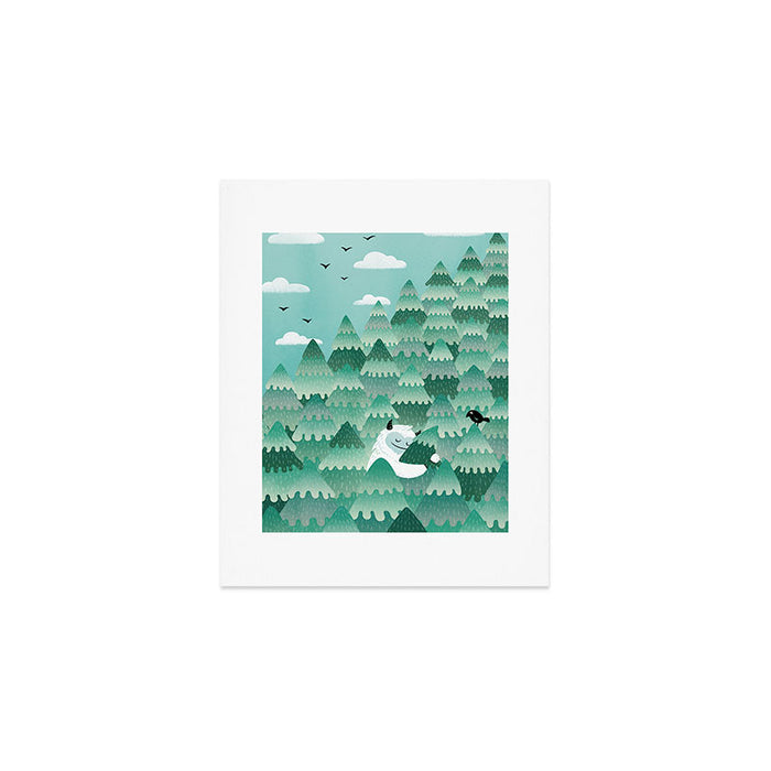 Tree Hugger (Spring & Summer version) Art Print Gallery Image 1